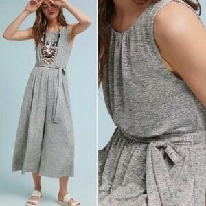 Anthropologie Meadow Rue Wide Leg Jumpsuit - Medium